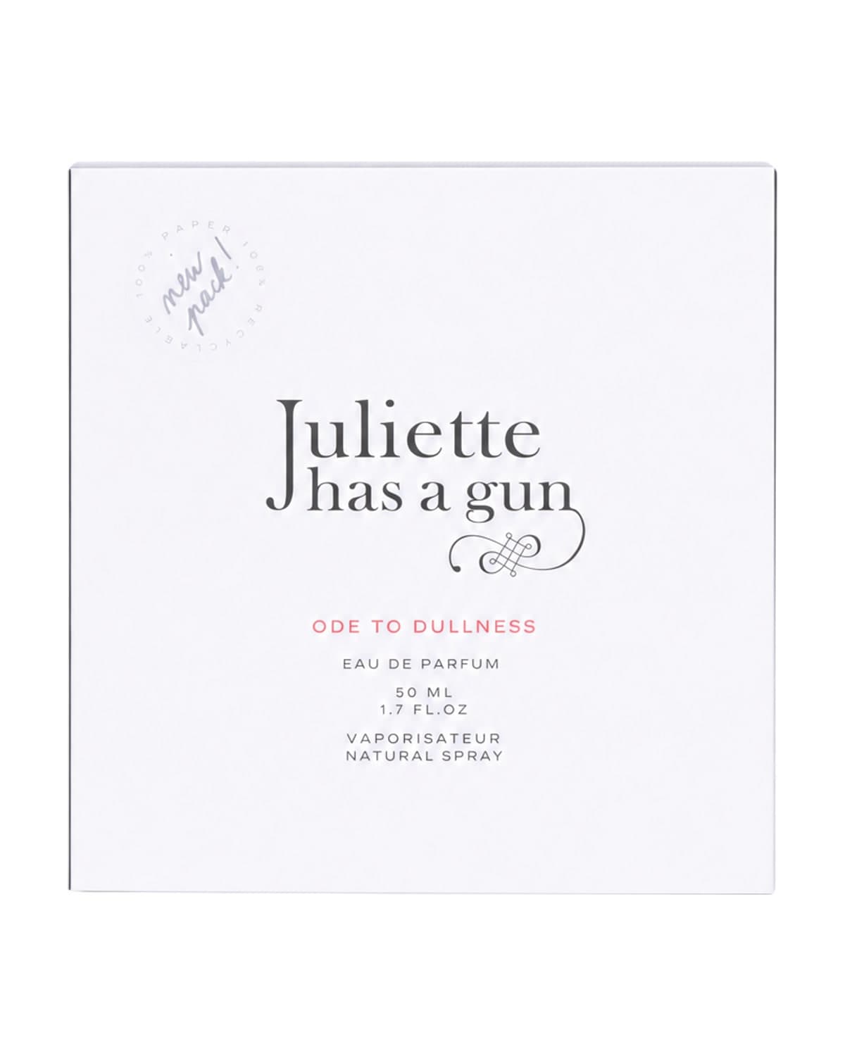 Juliette Has A Gun Ode to Dullness